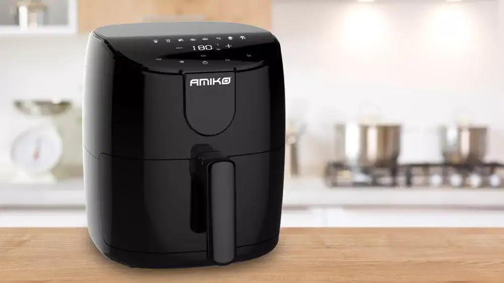 Amiko A50 multifunkciós digitális forrólevegős sütő, 1500W, 4L